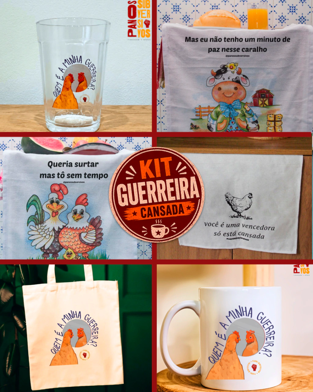 Kit 14 - Guerreira cansada
